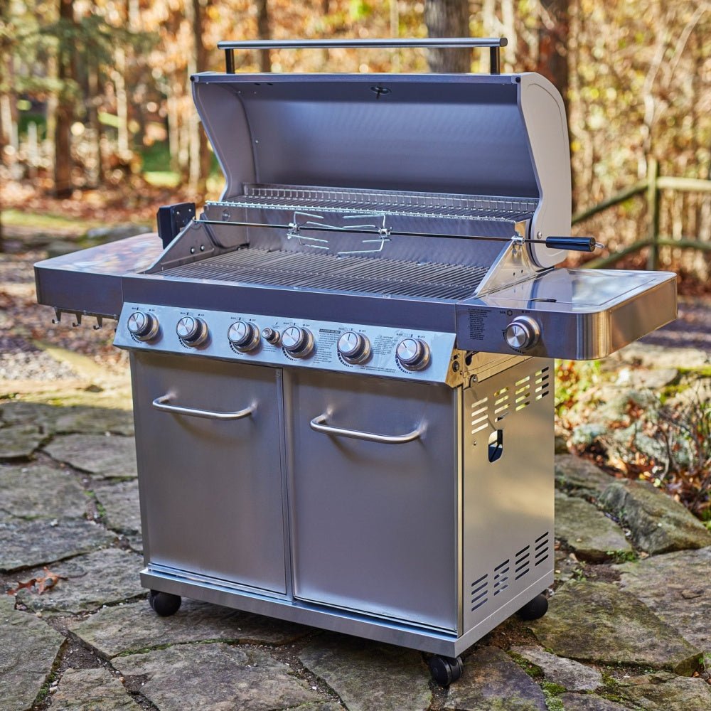Monument Classic 6-Burner | Full Stainless Steel Propane Gas Grill