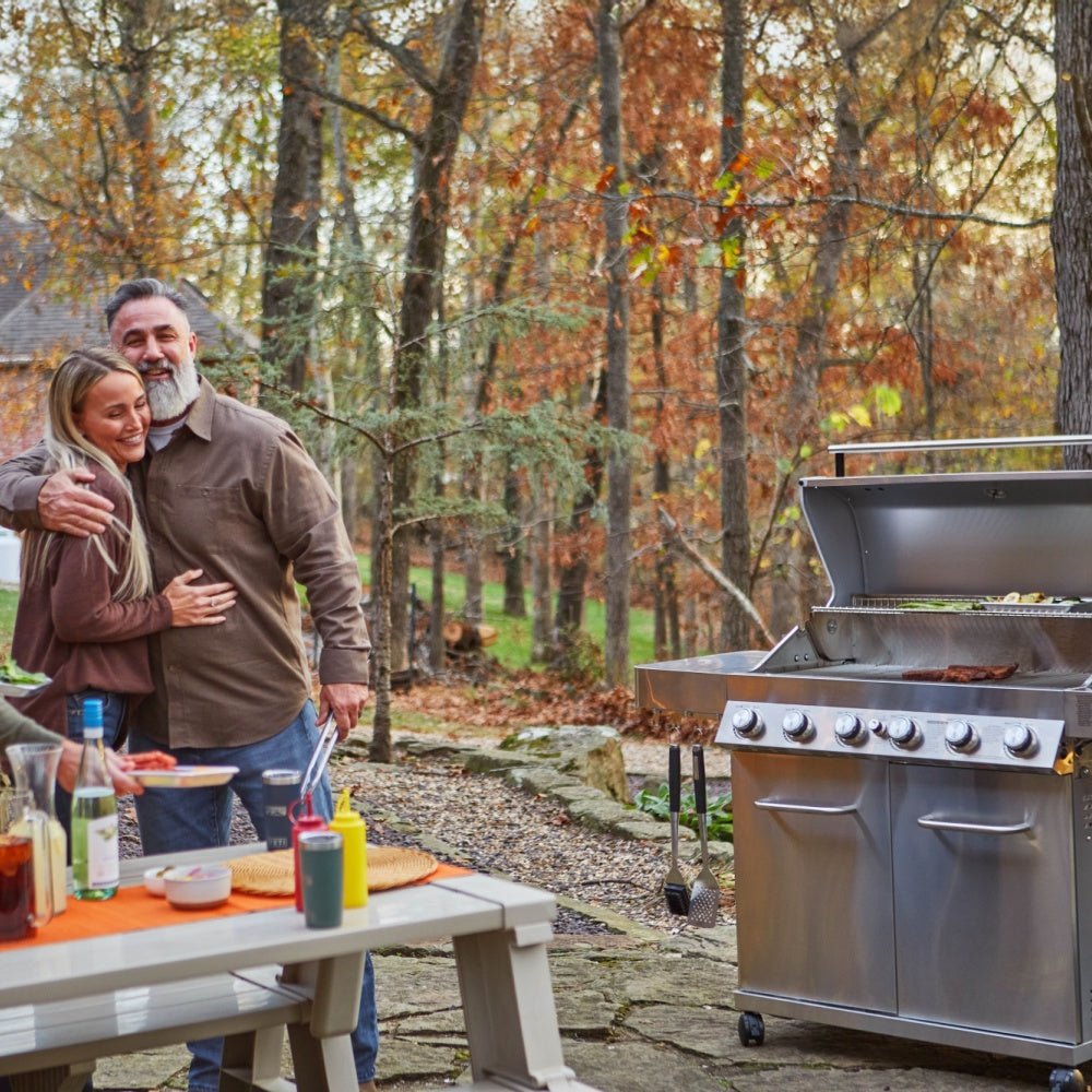 Monument Classic 6-Burner | Full Stainless Steel Propane Gas Grill