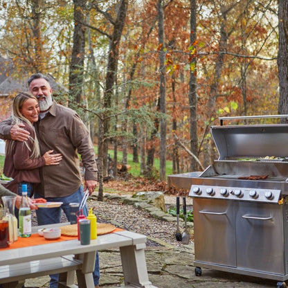 Monument Classic 6-Burner | Full Stainless Steel Propane Gas Grill