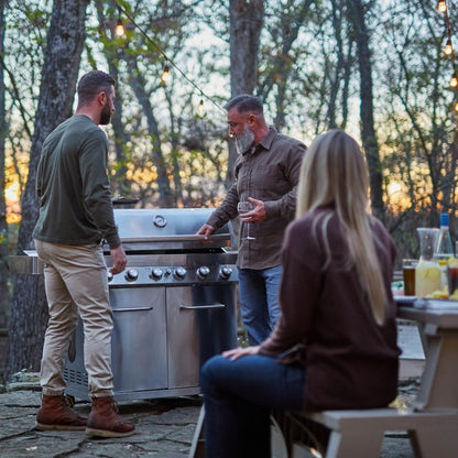 Monument Classic 6-Burner | Full Stainless Steel Propane Gas Grill
