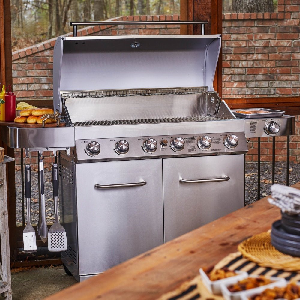 Monument Classic 6-Burner | Full Stainless Steel Propane Gas Grill