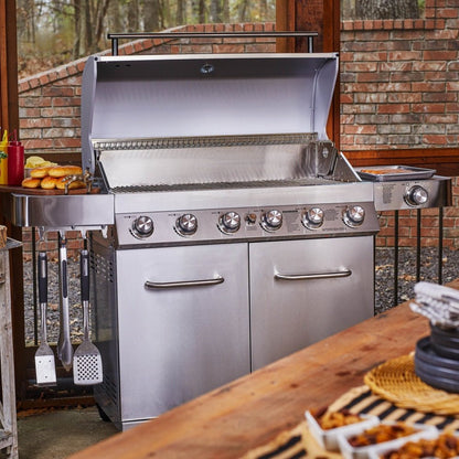 Monument Classic 6-Burner | Full Stainless Steel Propane Gas Grill