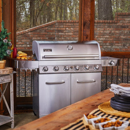 Monument Classic 6-Burner | Full Stainless Steel Propane Gas Grill