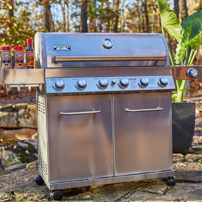 Monument Classic 6-Burner | Full Stainless Steel Propane Gas Grill