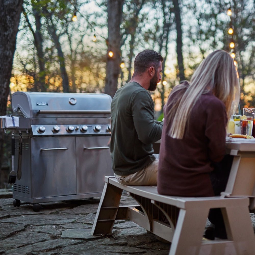 Monument Classic 6-Burner | Full Stainless Steel Propane Gas Grill