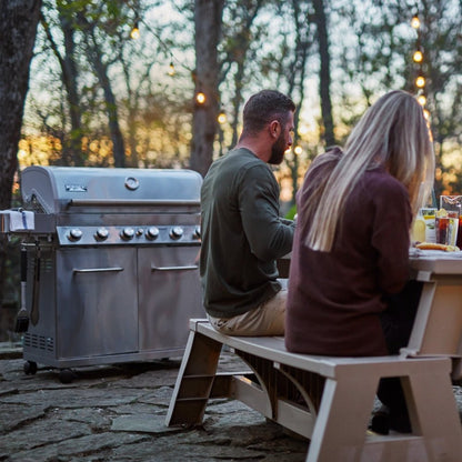 Monument Classic 6-Burner | Full Stainless Steel Propane Gas Grill