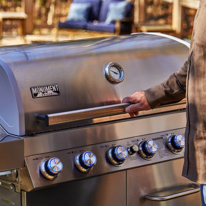 Monument Classic 6-Burner | Full Stainless Steel Propane Gas Grill
