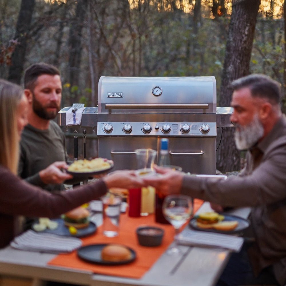 Monument Classic 6-Burner | Full Stainless Steel Propane Gas Grill
