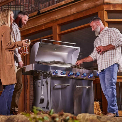 Monument Classic 6-Burner | Full Stainless Steel Propane Gas Grill