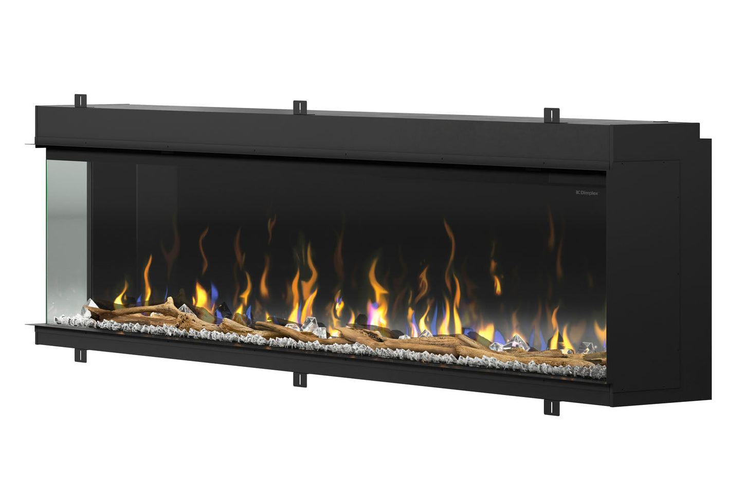 Dimplex IgniteXL Bold 88" Smart Linear Multi-Side View Built-In Electric Fireplace
