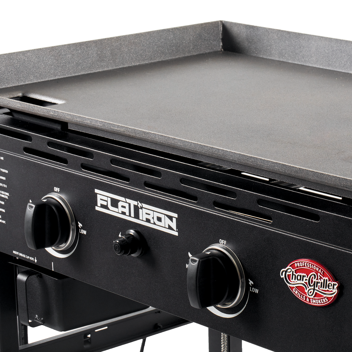 Char-Griller 2-Burner Flat Iron® Gas Griddle with Lid