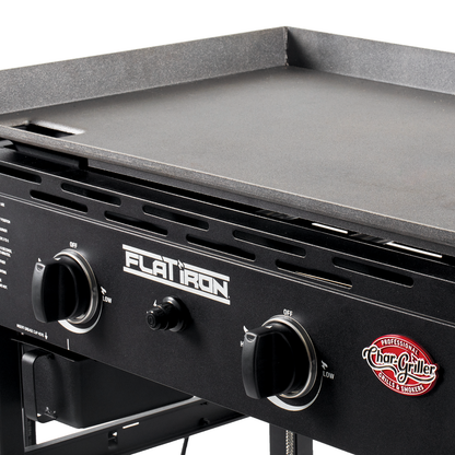 Char-Griller 2-Burner Flat Iron® Gas Griddle with Lid