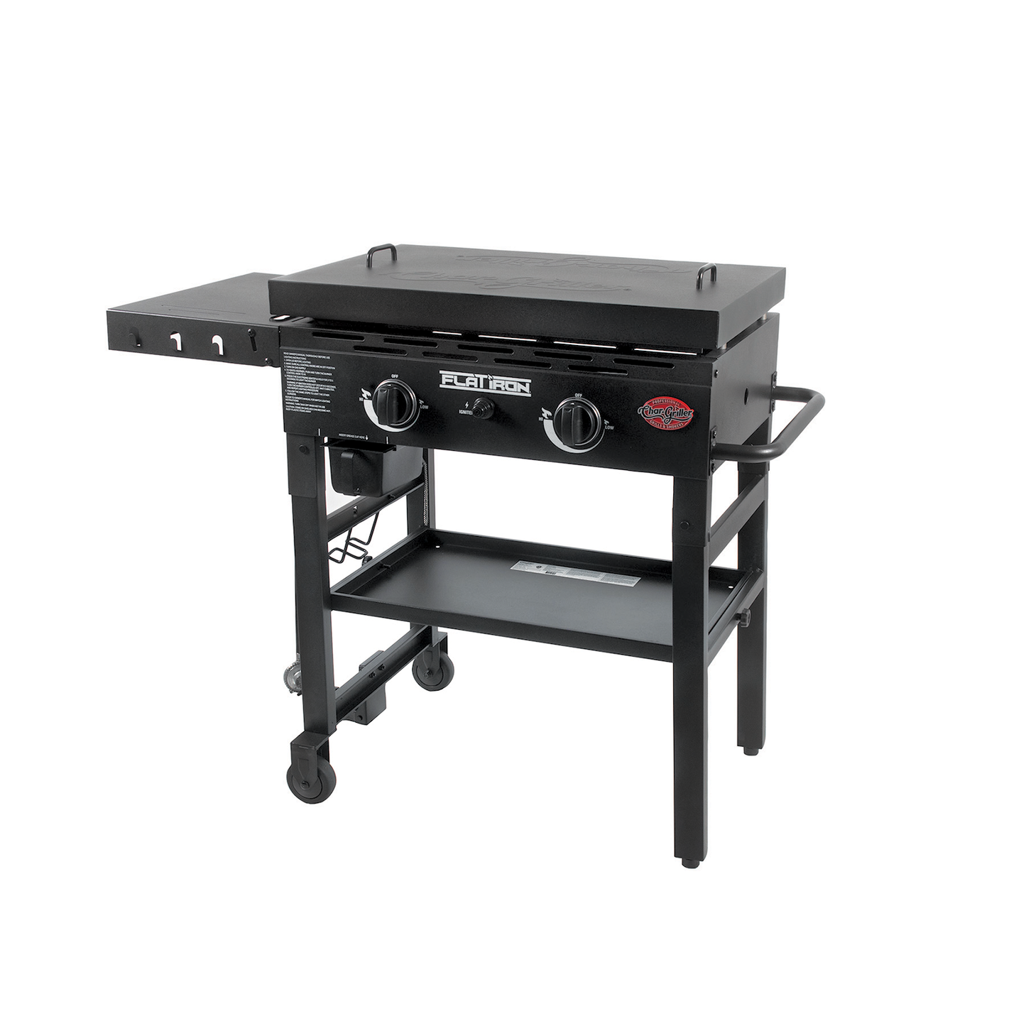 Char-Griller 2-Burner Flat Iron® Gas Griddle with Lid
