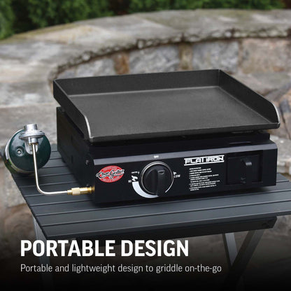 Char-Griller Flat Iron® Portable 17-inch Gas Griddle