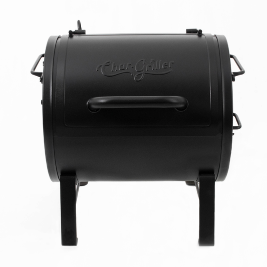 Char-Griller Side Fire Box/Tabletop Charcoal Grill With Metal Handle