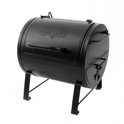 Char-Griller Side Fire Box/Tabletop Charcoal Grill With Metal Handle