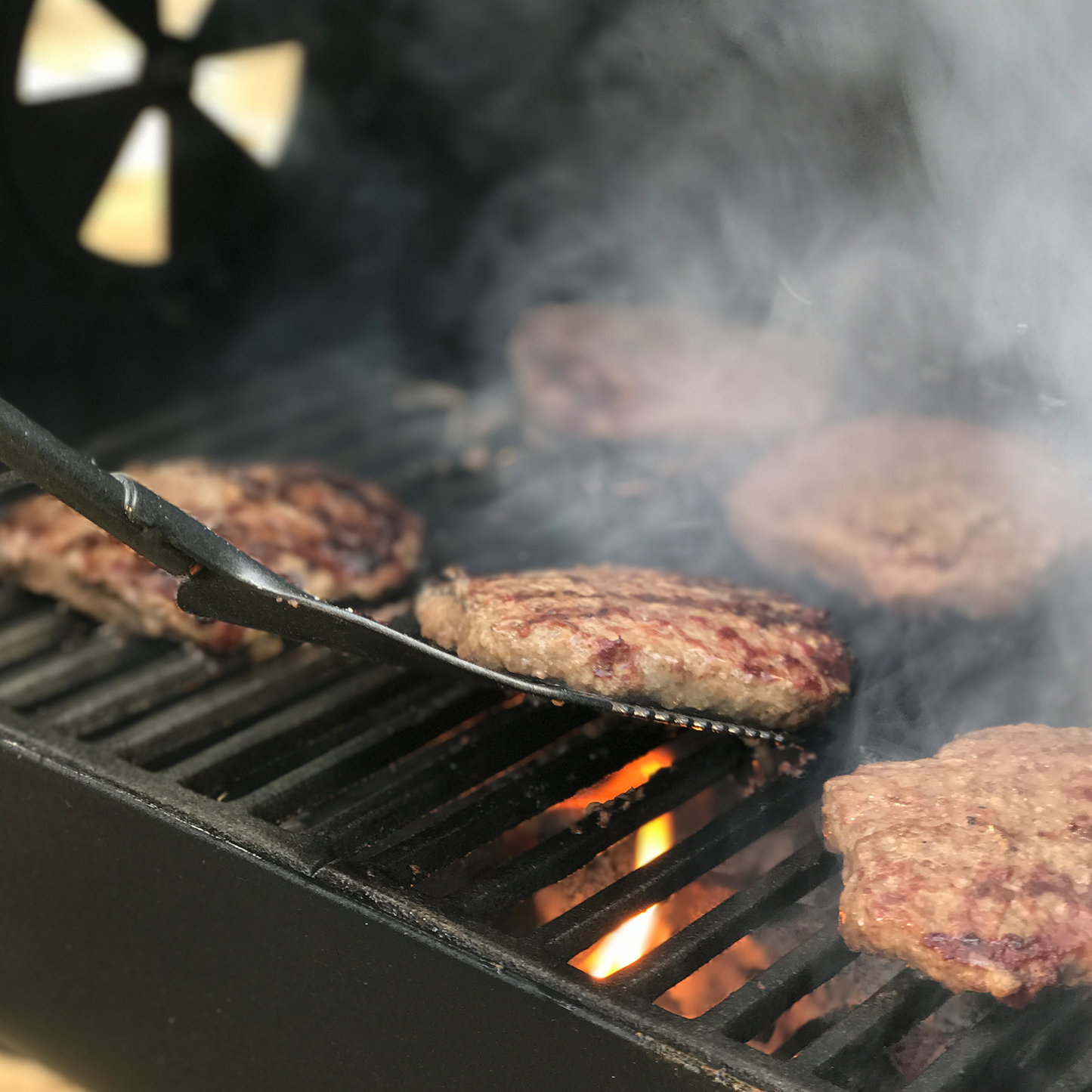 Char-Griller Side Fire Box/Tabletop Charcoal Grill With Metal Handle