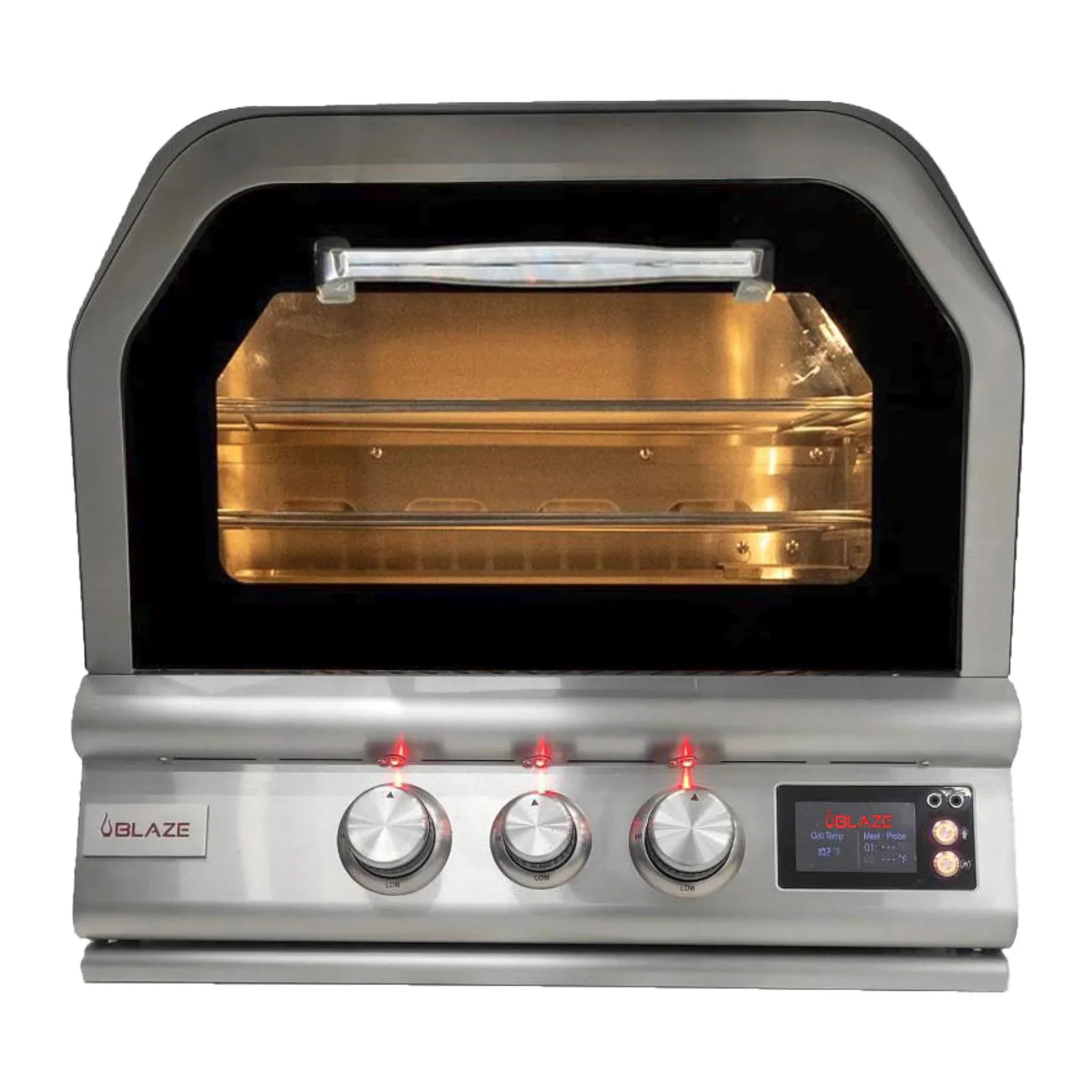 Blaze Grills 26-Inch Built-In Stainless Steel Gas Outdoor Pizza Oven - BLZ-26-PZOVN