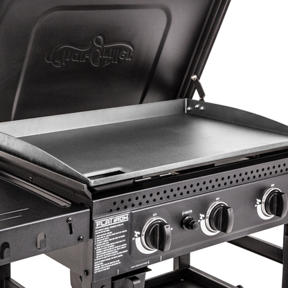 Char-Griller 3-Burner Flat Iron® Gas Griddle (Black)