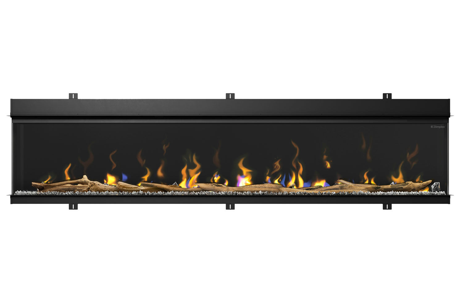 Dimplex IgniteXL Bold 100" Smart Linear Multi-Side View Built-In Electric Fireplace