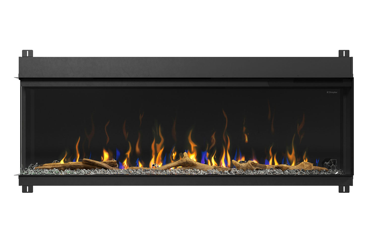 Dimplex IgniteXL Bold 60" Smart Linear Multi-Side View Built-In Electric Fireplace