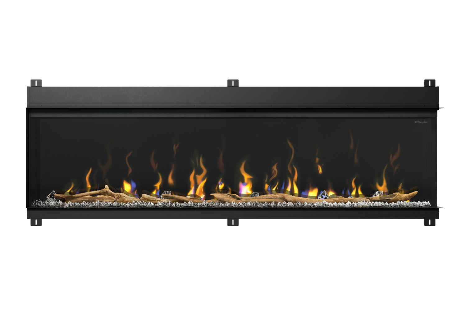 Dimplex IgniteXL Bold 74" Smart Linear Multi-Side View Built-In Electric Fireplace