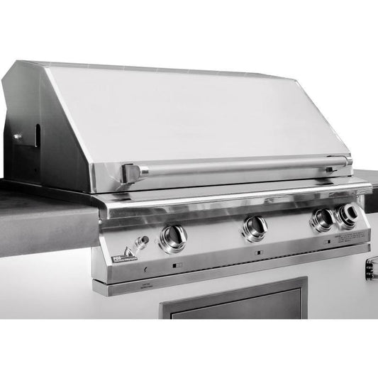 PGS T-Series 39” Pacifica Built-In Gas Grill with Timer