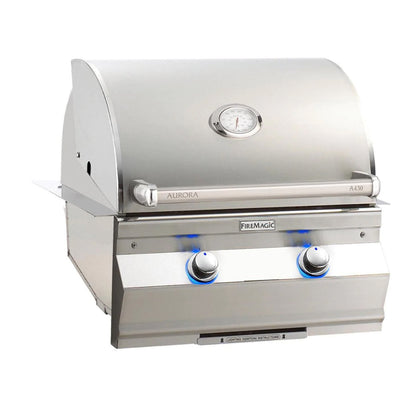 Fire Magic Aurora A430i 24-Inch Natural Gas Built-In Grill w/ Analog Thermometer - A430I-7EAN