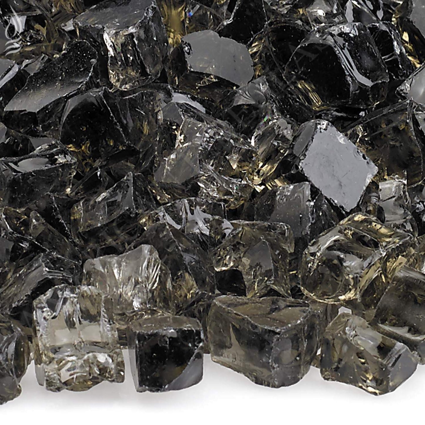 American Fire Glass 1/2-Inch Classic Fire Glass, 10-Pounds, Bronze