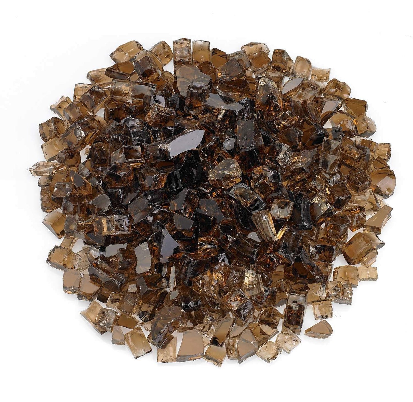 American Fire Glass 1/2-Inch Classic Fire Glass, 10-Pounds, Copper