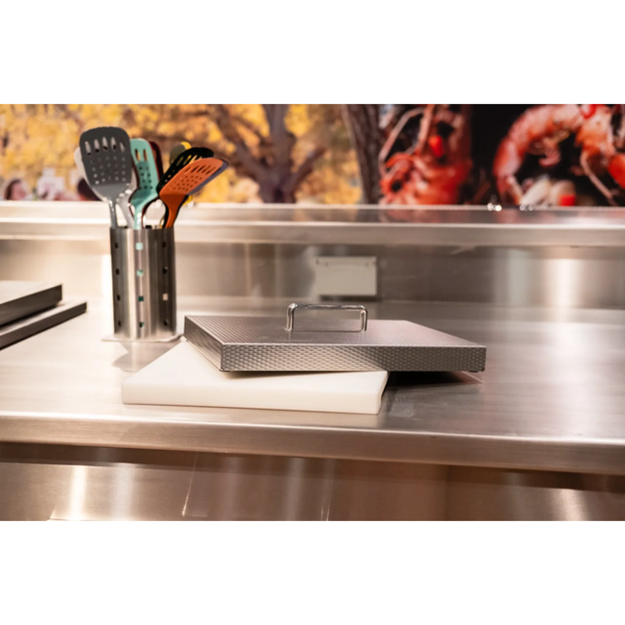 Hestan Outdoor Countertop Trash Chute - AGTC