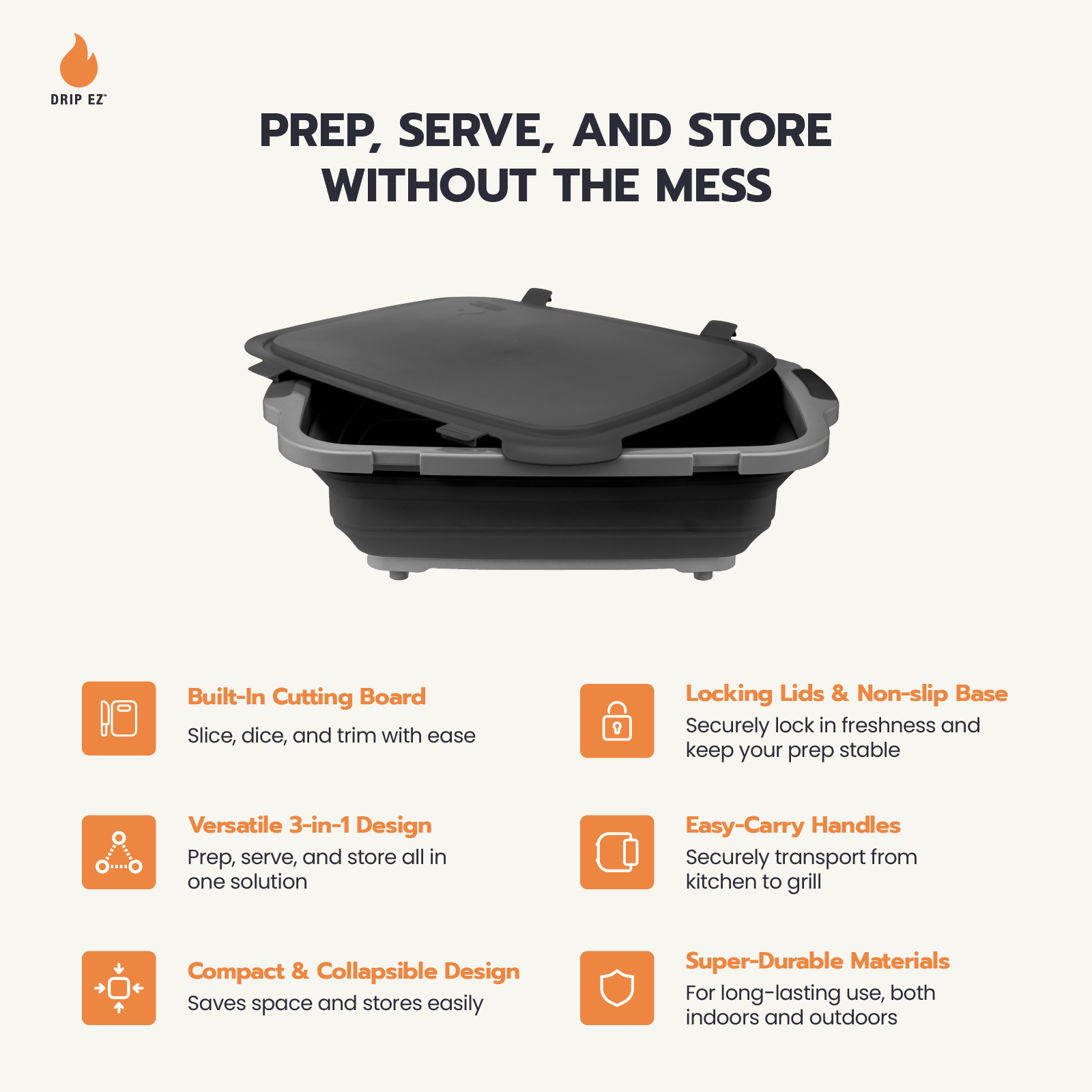 Drip EZ 3pc. Prep Tub Bundle