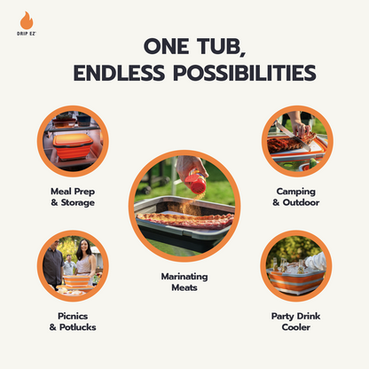 Drip EZ 3pc. Prep Tub Bundle