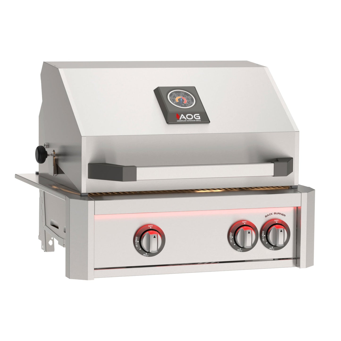 American Outdoor Grill L-Series 24-Inch Built-In Gas Grill W/ Rotisserie Kit