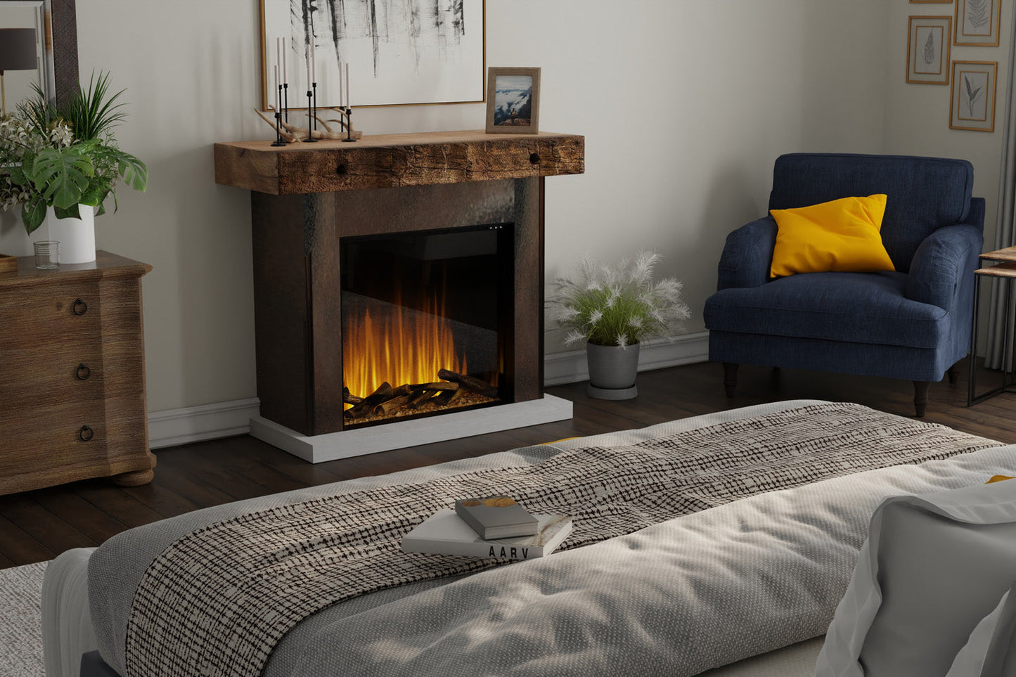 Dimplex Ignite Aspire 36" Smart Built-In Portrait Electric Firebox