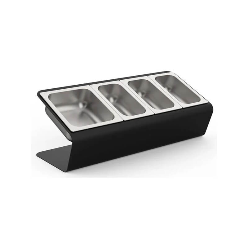Alfa Forni Topping Station 4 Trays With Lids