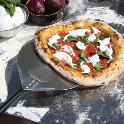 Alfa 36-Inch 3 Piece Medium Pizza Peel Kit - AC-3PCMGPEELSET