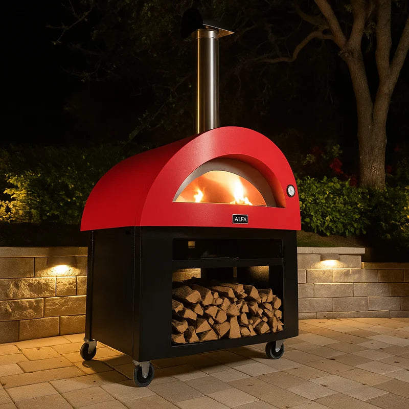 Alfa Moderno 5 Pizze Outdoor Natural Gas Pizza Oven