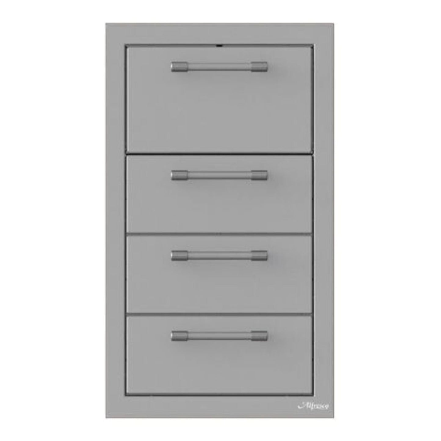 Alfresco 17-Inch Stainless Steel Triple Drawer & Paper Towel Holder Combo