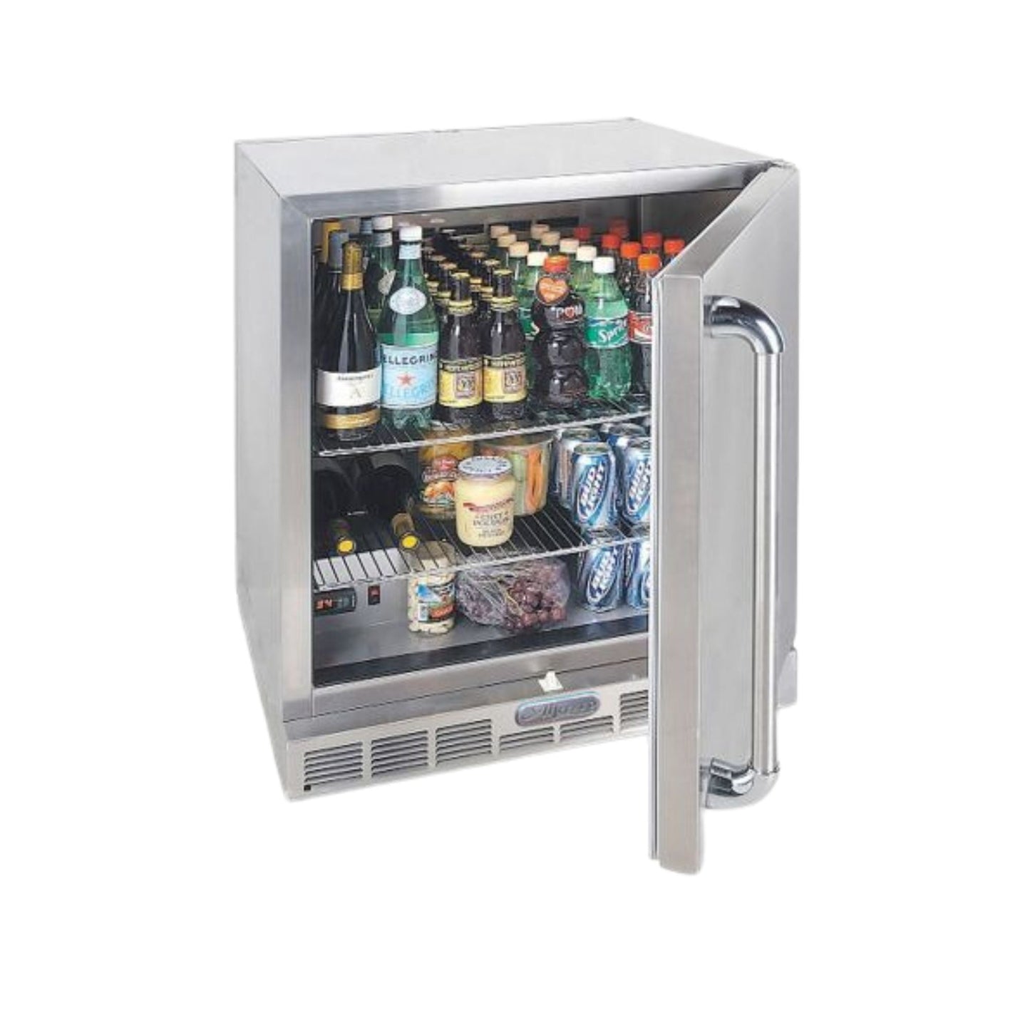 Alfresco 28-Inch 7.2 Cu. Ft. Outdoor Rated Compact Refrigerator & Kegerator