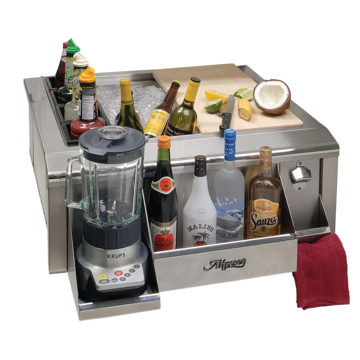 Alfresco 30-Inch Versa Apron Sink w/ Bartending Package
