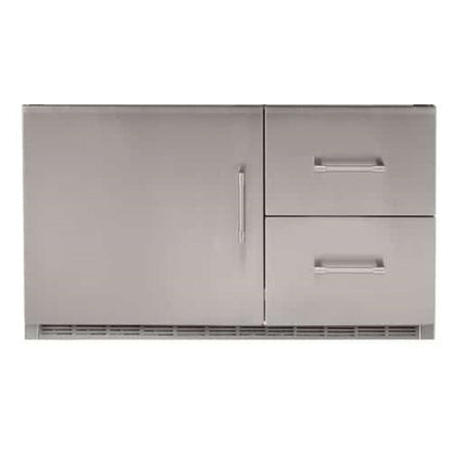 Alfresco 42-Inch Under-Grill Refrigerator, Cart Model