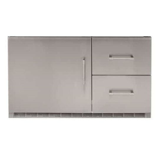 Alfresco 42-Inch Under-Grill Refrigerator, Cart Model