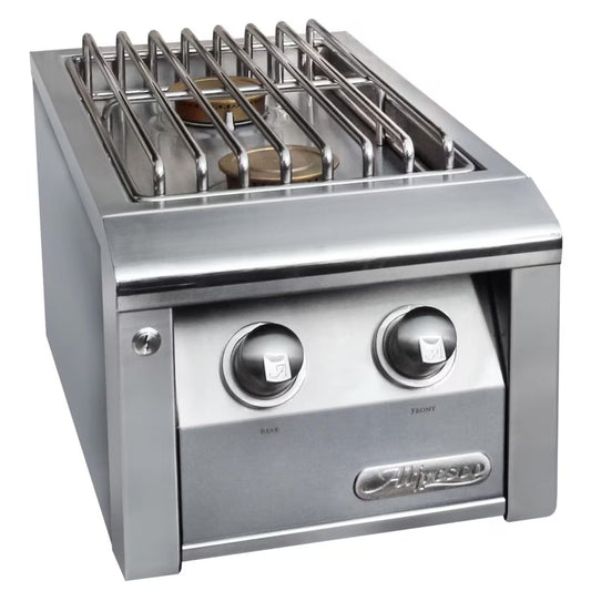 Alfresco Built-In Gas Double Side Burner