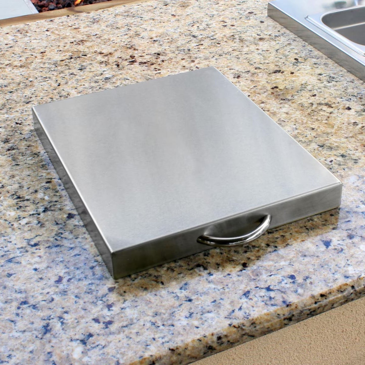 Alfresco Built-In Prep And Waste Station Chute