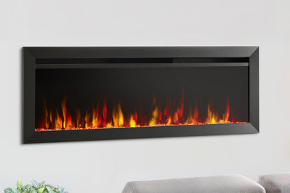 SimpliFire Allusion Slim 40'' Wall Mount / Recessed Electric Fireplace