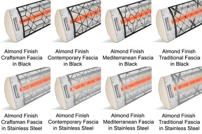 Infratech C-Series Single Element 2000Watt Outdoor Infrared Electric Heater | 480V