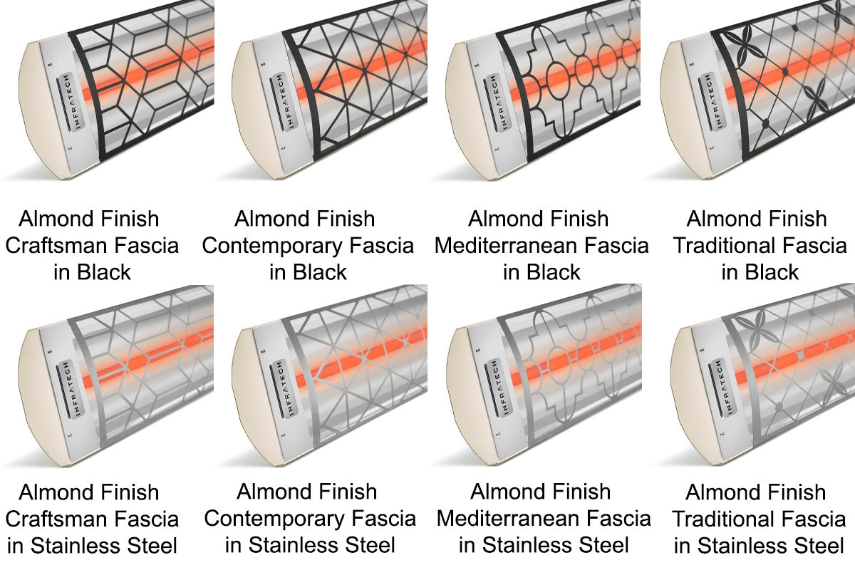 Infratech C-Series Single Element 4000Watt Outdoor Infrared Electric Heater | 208V