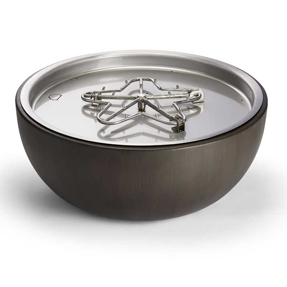 Aluminum Spun Torpedo Fire Bowl by HPC Fire