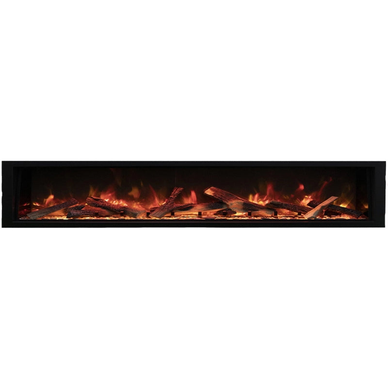 Amantii Symmetry Xtra Tall 100" Built-In Linear Electric Fireplace | SYM-100-XT
